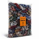 Fardo mayorista camisas y blusas franela hombre y mujer - saco 20 kg ropa usada Vive