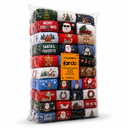 Saco polerones estampado navidad premium 25 kg - mayorista Fardo.cl
