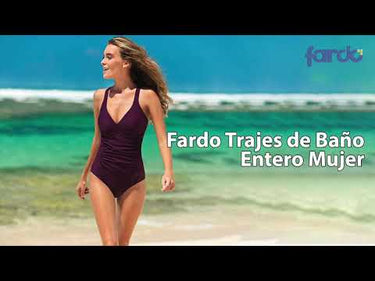 Video del saco de trajes de baño enteros de mujer 714482MTG incluido en el Pack x3 (VIDEO REFERENCIAL)