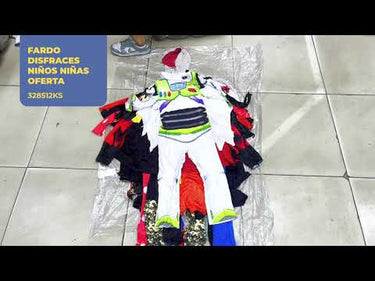Video fardo disfraces niños niñas oferta 20 kg SKU 328512GM para reventa – Fardo.cl (VIDEO REFERENCIAL)