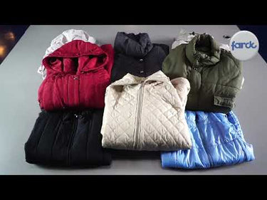video fardo parka unisex invierno detalle prendas